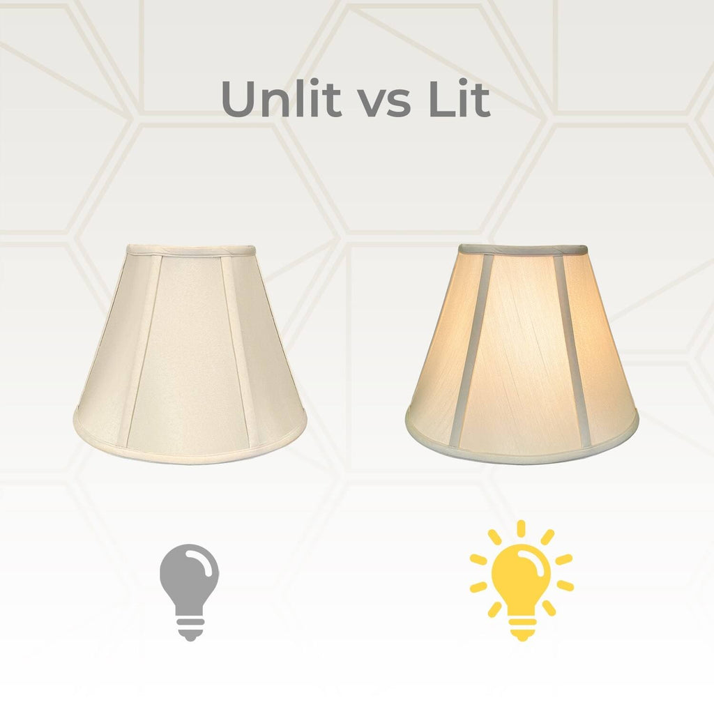 Beige 9x16x12.25 Set of 2 Lamp Shade E833755