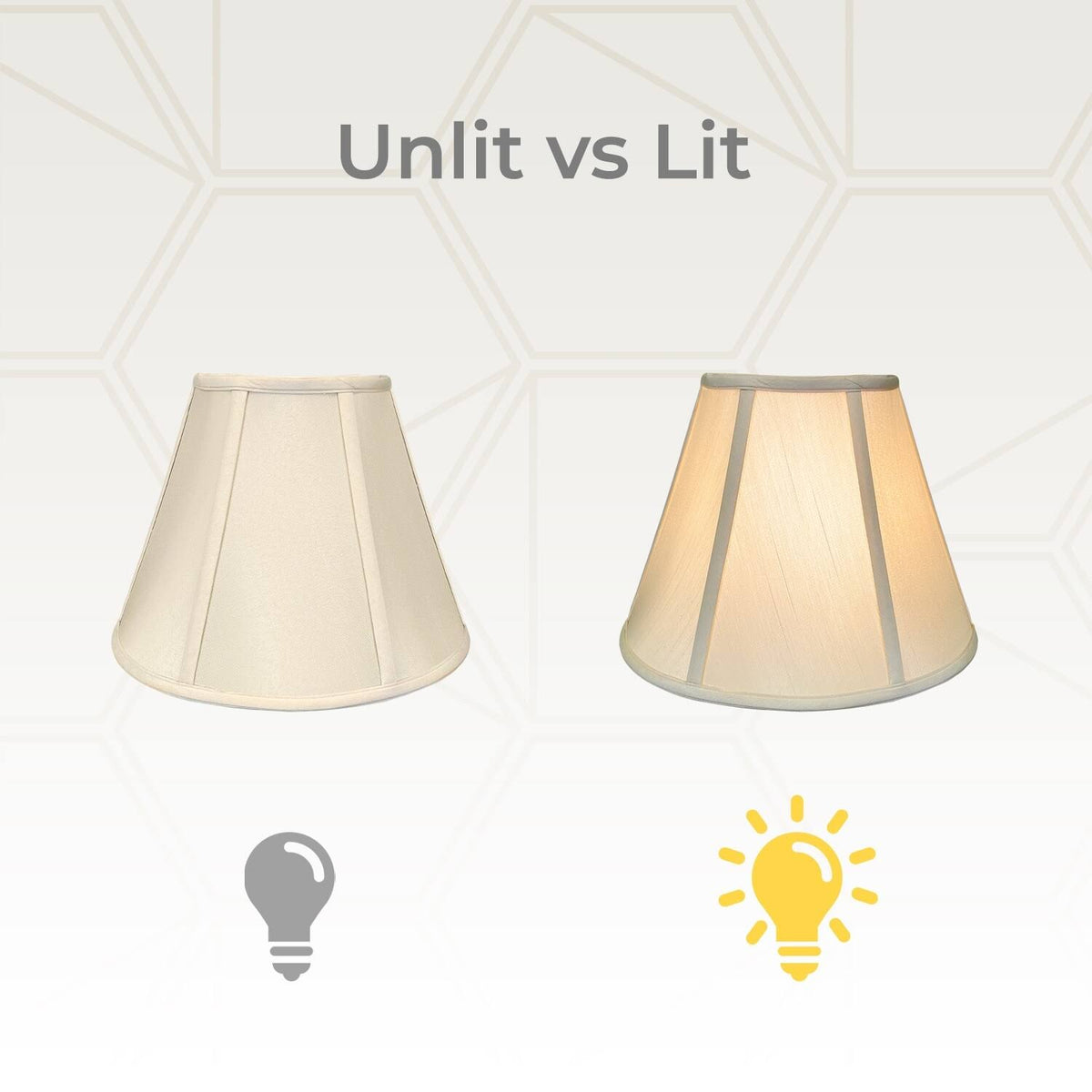 Beige 9x16x12.25 Set of 2 Lamp Shade E833755