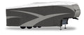 Gray/White Fifth Wheel Trailer Cover Q309