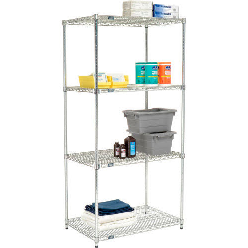 Poly-Z-Brite Shelving 36x22W x 24x22D x 74x22H L214106