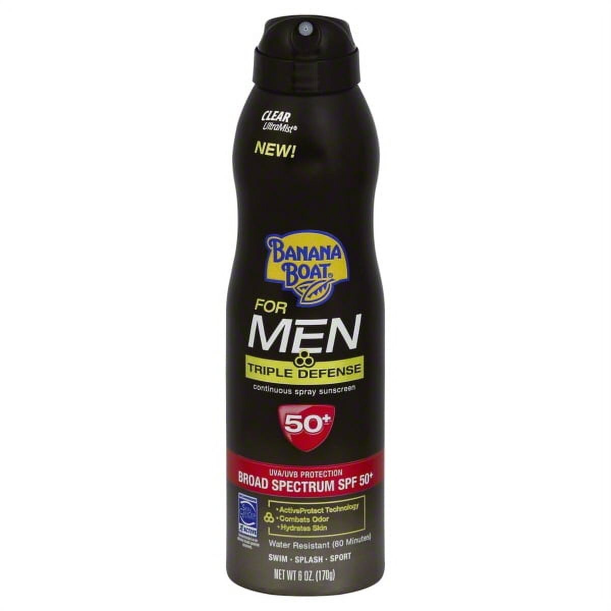 Banana Boat Sunscreen Triple Defense Broad Spectrum Sun Care Sunscreen B584466