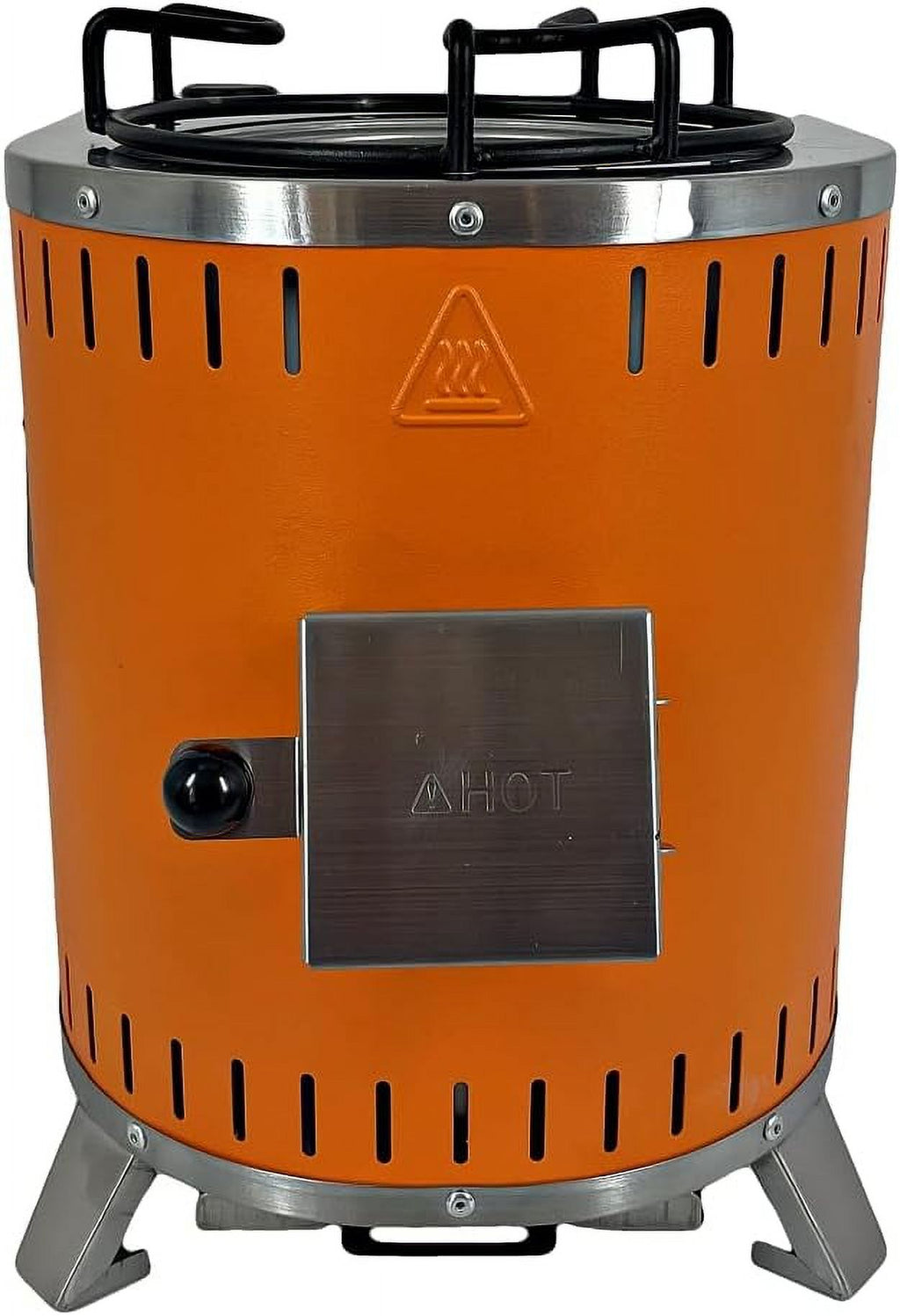 Portable Camp Stove With Built-In Electricity Generator E7593