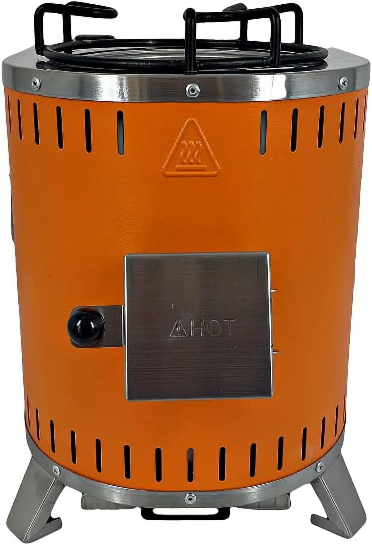 Portable Camp Stove With Built-In Electricity Generator E7593