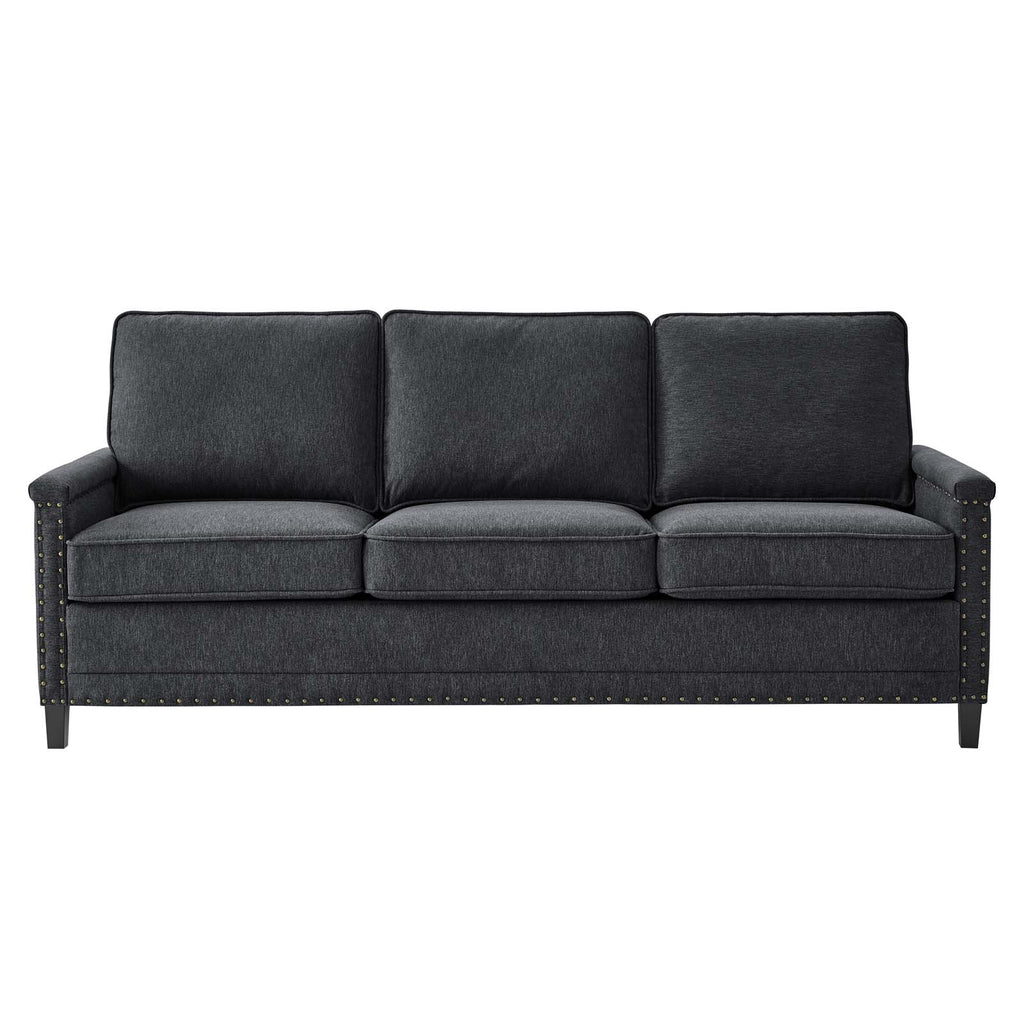 Dark Grey Fabric Sofa I127