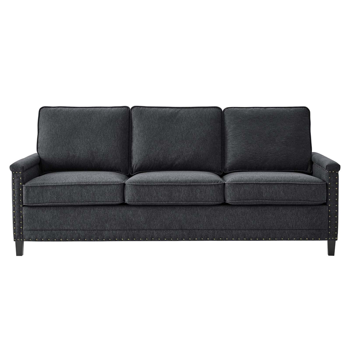 Dark Grey Fabric Sofa I127