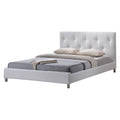 King Bed with Crystal Button Tufting Y36686