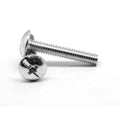 10-24 x 4 inch Coarse Thread Machine Screw Combo Truss Head Low Carbon Steel Zinc Plated Pk 1200 P2491