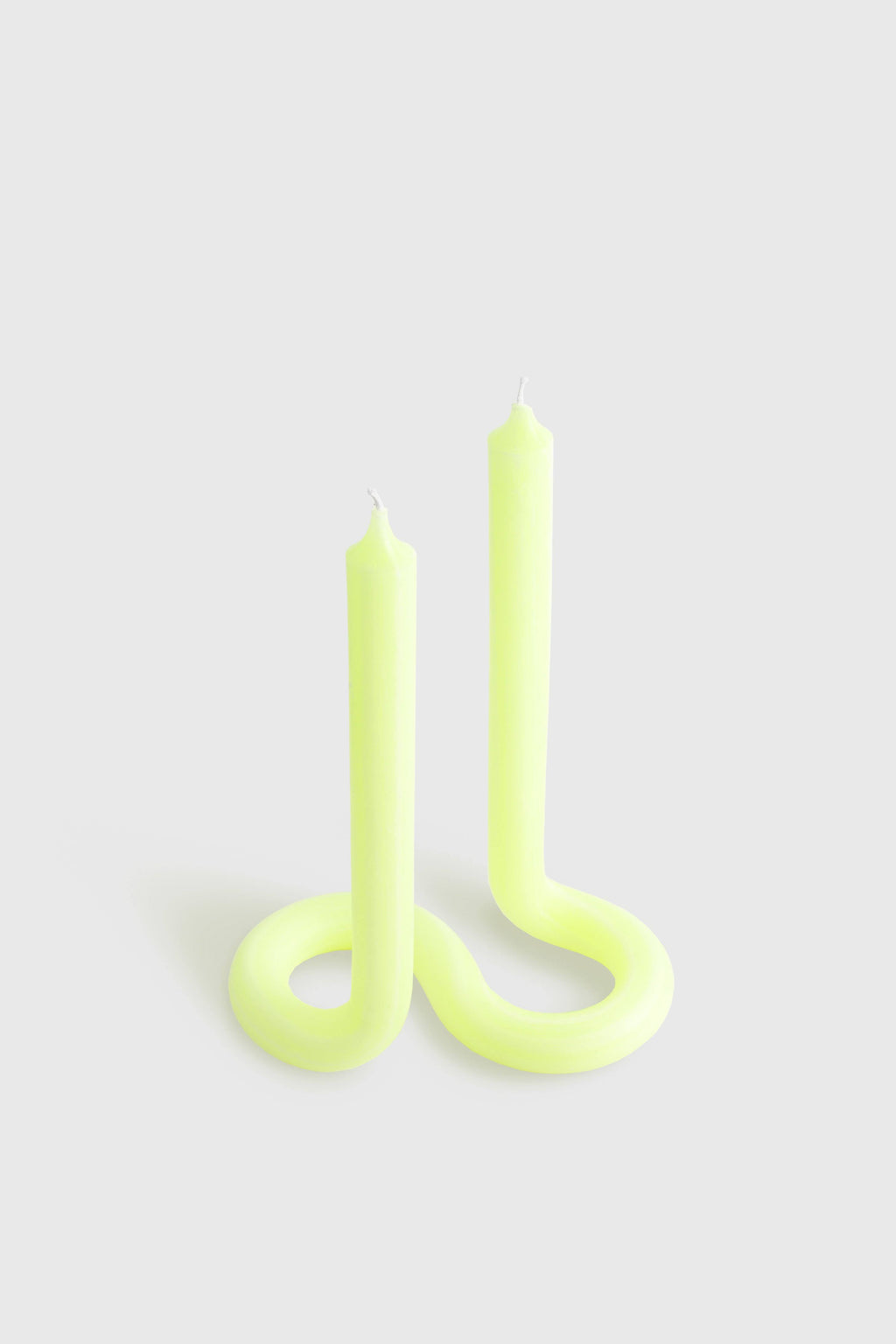 Yellow Twist Candle S41651
