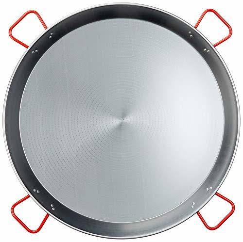 Polished Steel Paella Pan I771