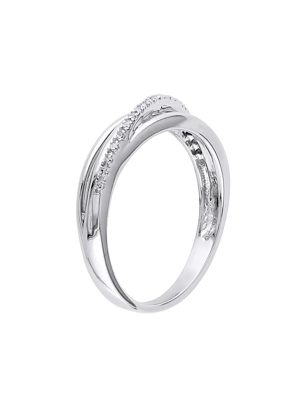 Sterling Silver Promise Ring V167