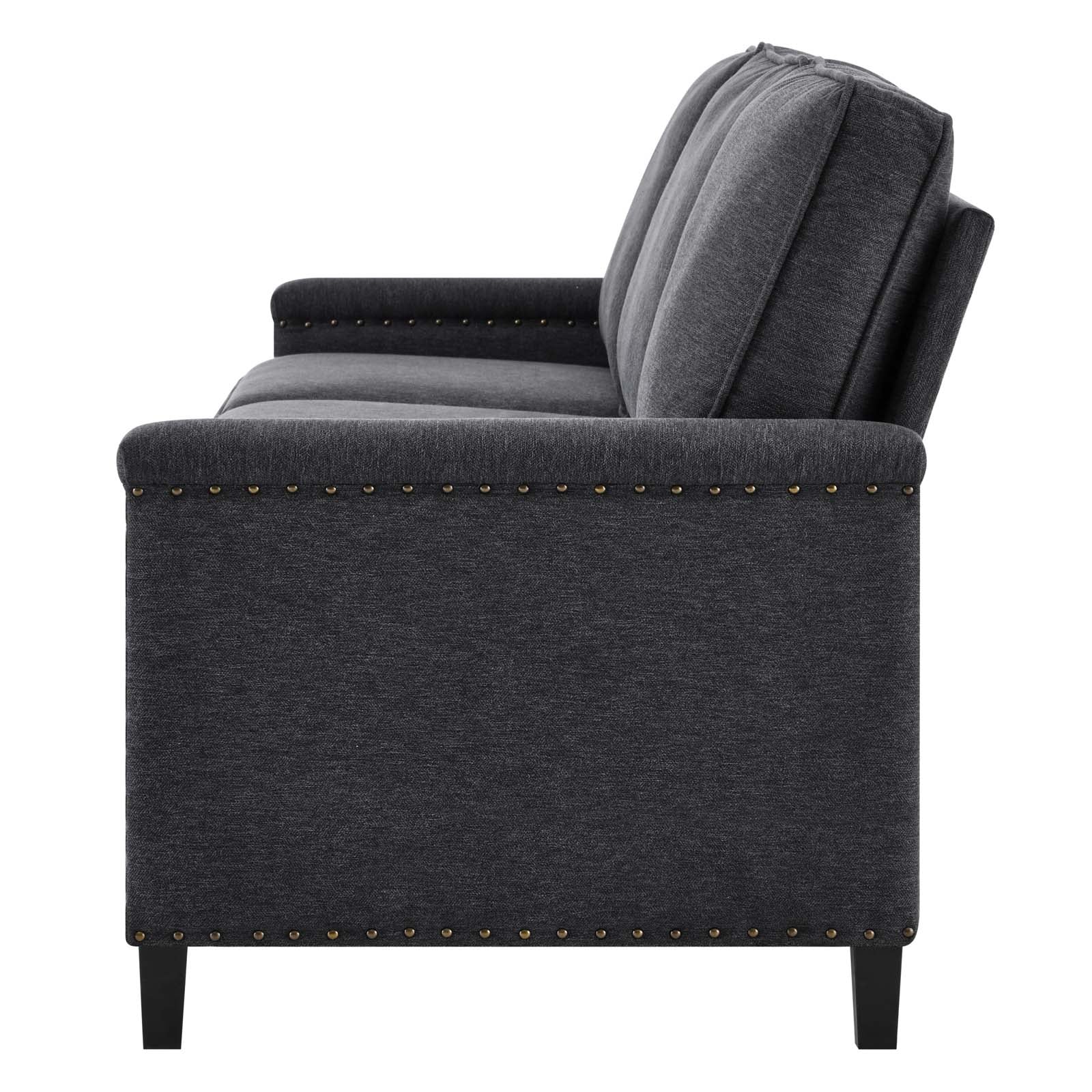 Dark Grey Fabric Sofa I127