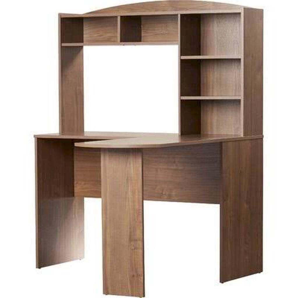 L-Shape Desk with Hutch T926
