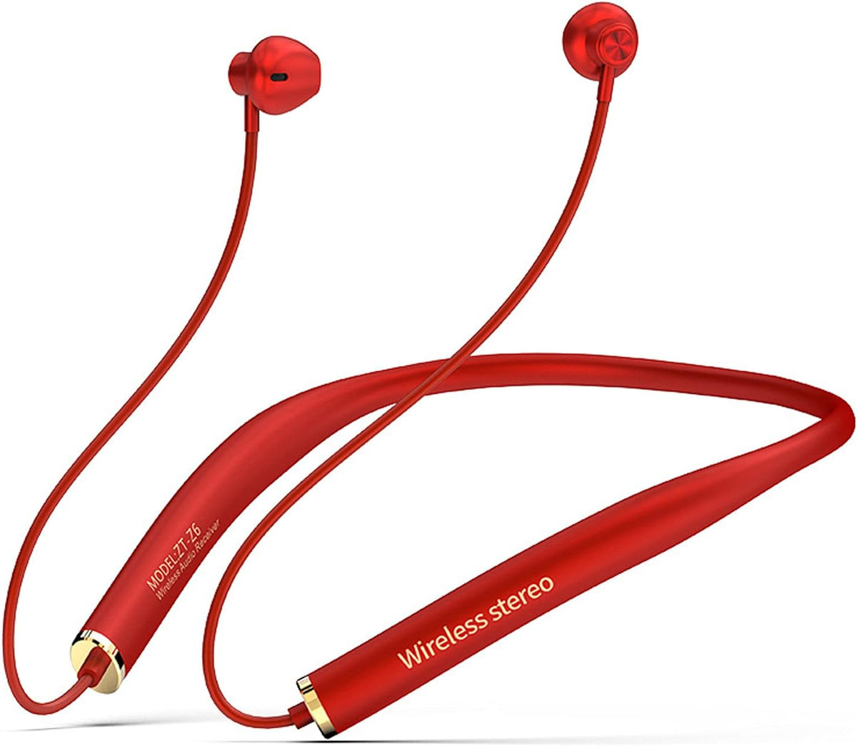 Wireless Neckband Bluetooth Headphones with Mic Noise Cancelling Headset K739