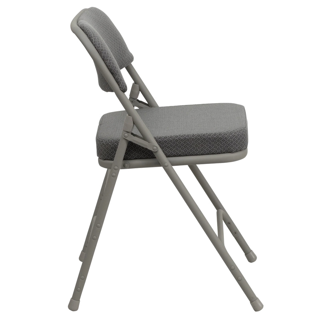 Metal Folding Chairs with Padded Seats M169134