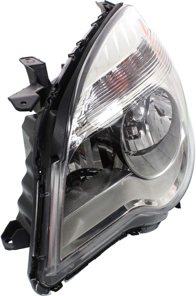 Passenger Side Headlight for Chevy Equinox 2010-2015 Y4125