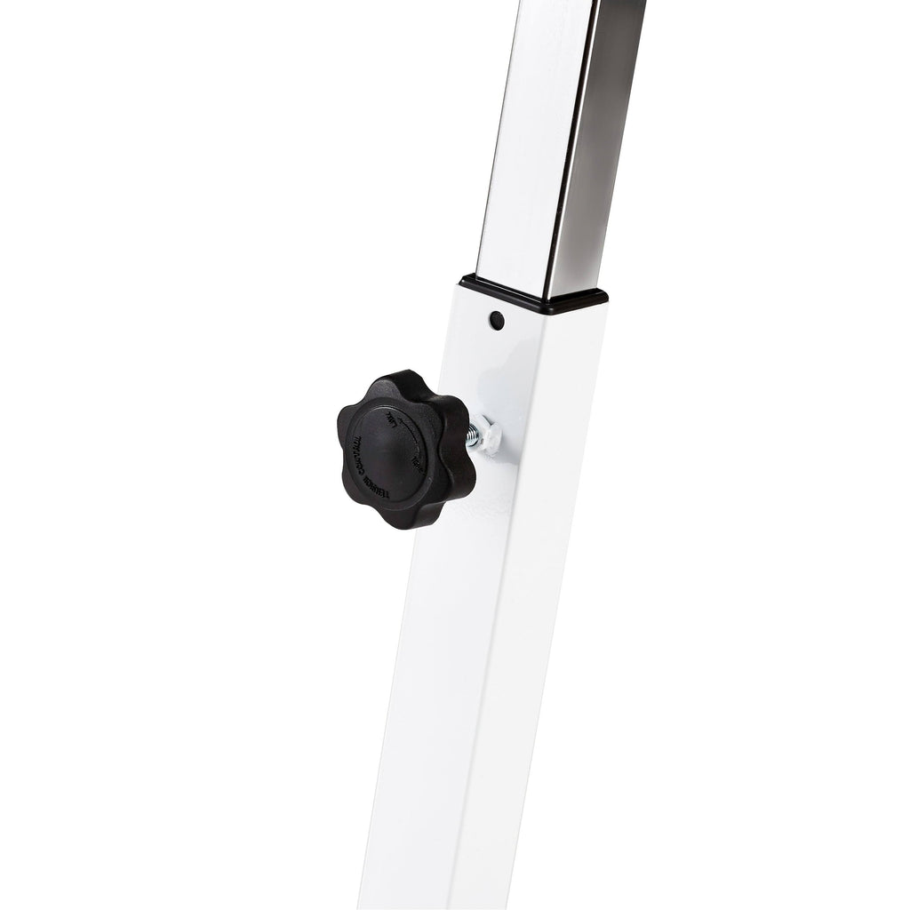 Black Mobile Height Adjustable Laptop Desk Cart M854695