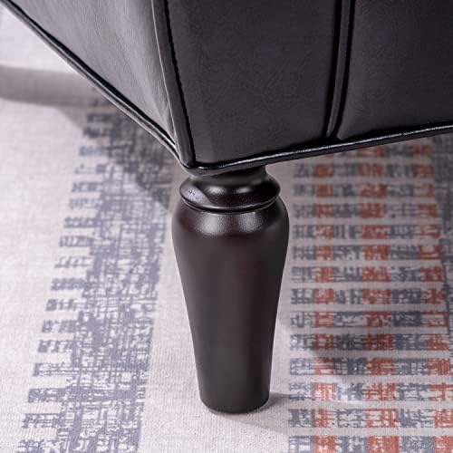White Fabric Accent Chair M96929