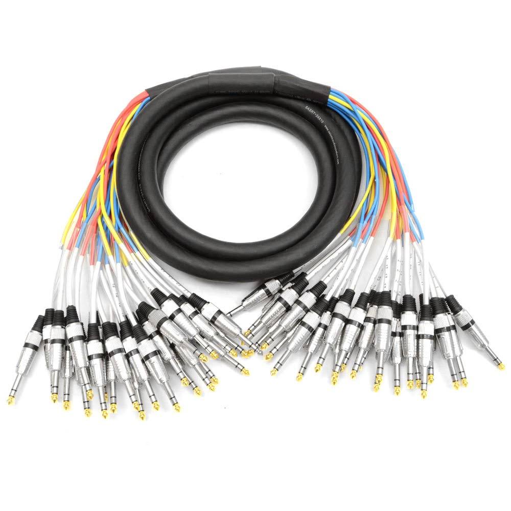 24-Channel 15 ft TRS Snake Cable Z349