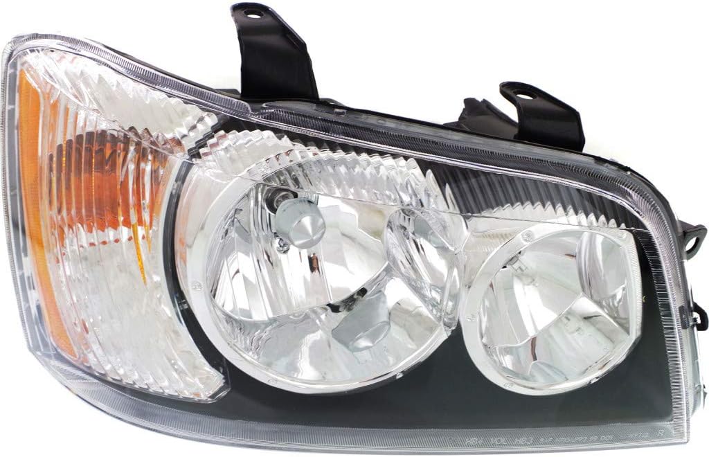 Passenger Side Halogen Headlight Assembly Y344