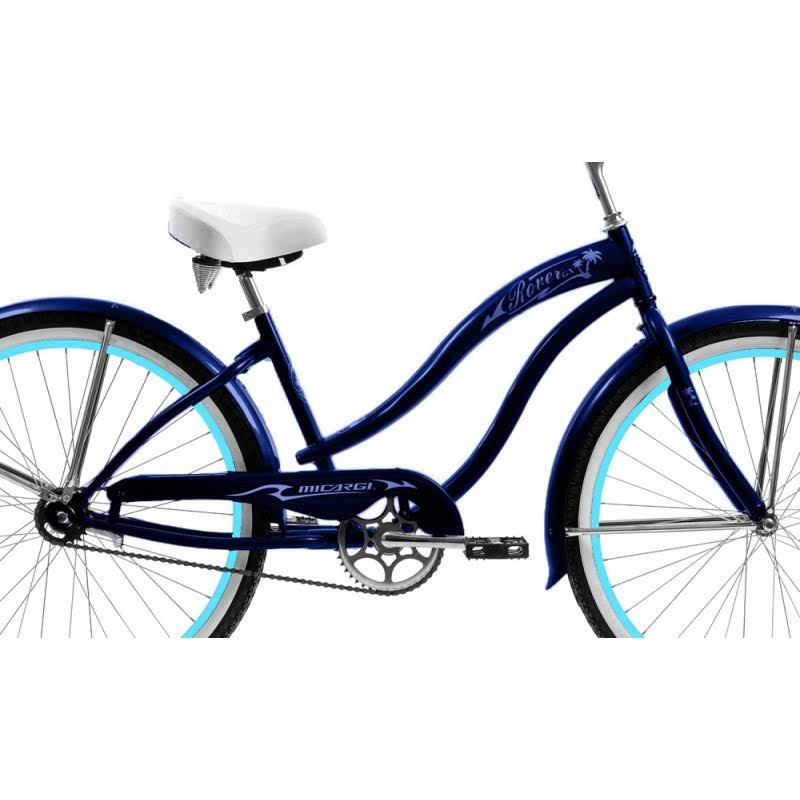 26-inch Dark Blue Single-Speed Beach Cruiser U402