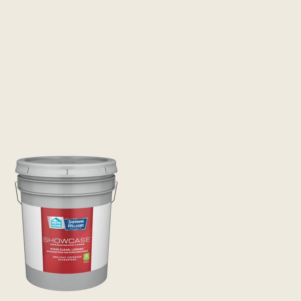 Satin Alabaster Interior Paint (5-Gallon) M256