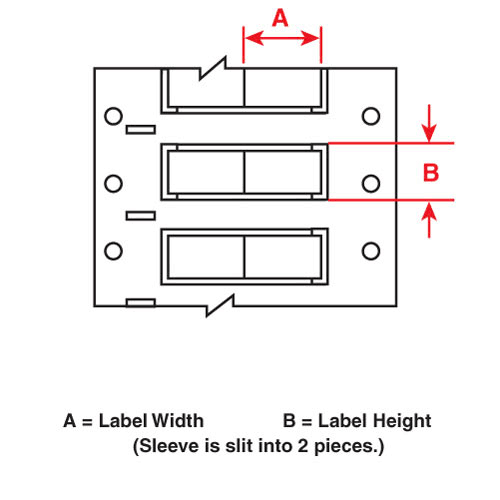 White Wire Marker Wire Sleeve I79875