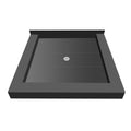 Triple Curb Shower Pan with Center Drain P5533