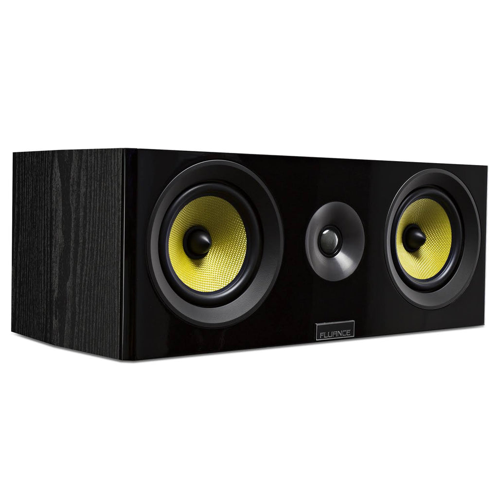 2-way Center Channel Speaker Black Ash Z7824