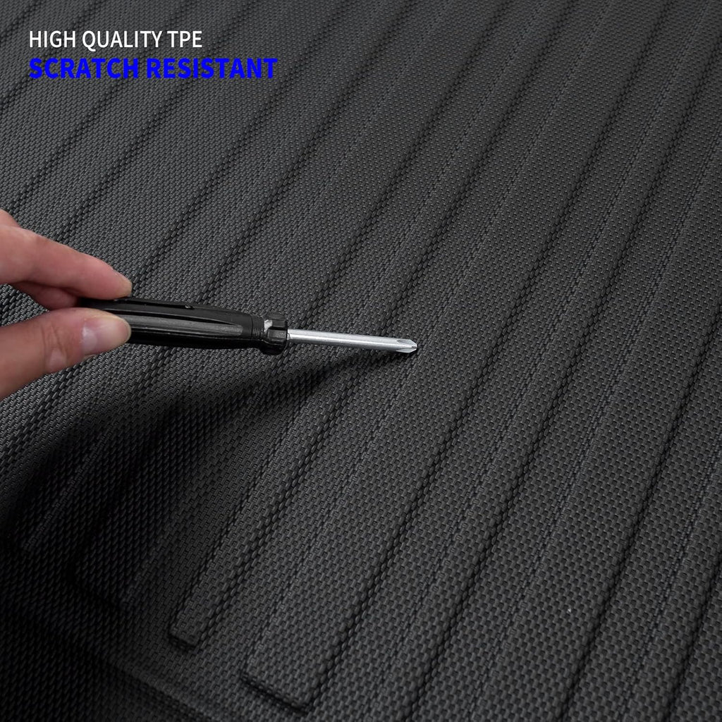 Rear Trunk Mat Cargo Liner TPE All-Weather Pack of 2 T159485
