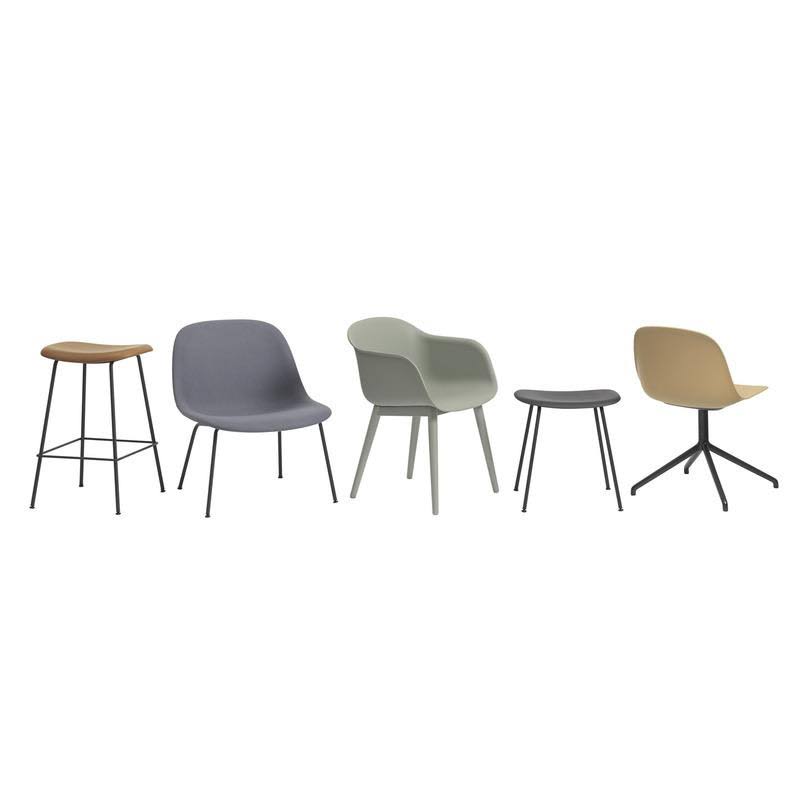 Black Fiber Bar Stool T65941
