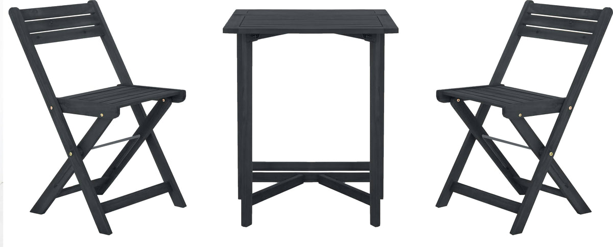 Dark Slate Grey Bistro Set E83315
