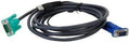 Bonded KVM Cable USB VGA 10 Feet Pack of 2 D15108