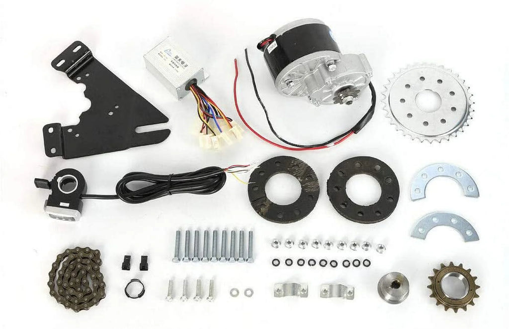 24V 250W Electric Bicycle Conversion Kit with Freewheel & Motor Controller H383