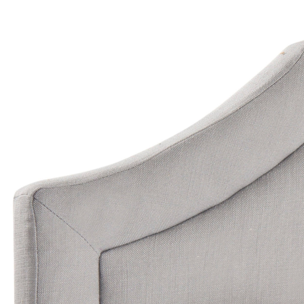 Arched Headboard Grey King D693