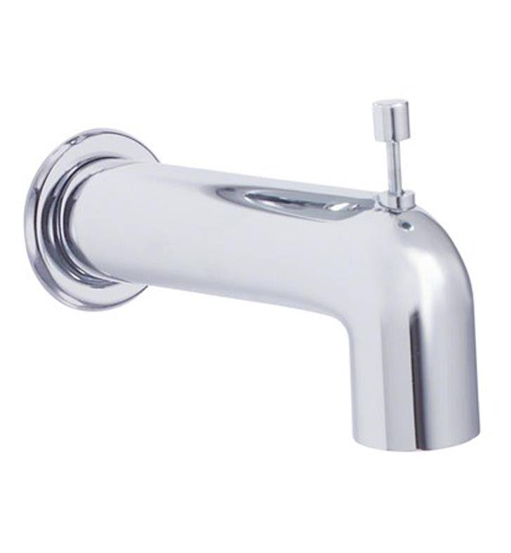 Brushed Nickel Wall Mount Tub Spout with Diverter X920501