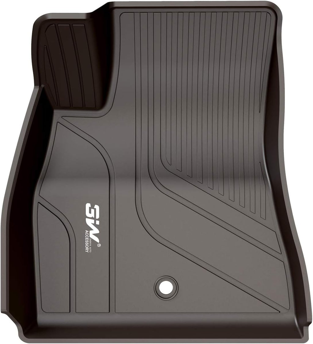 Black TPE All Weather Floor Liner Full Set for Tesla Model 3 O3209