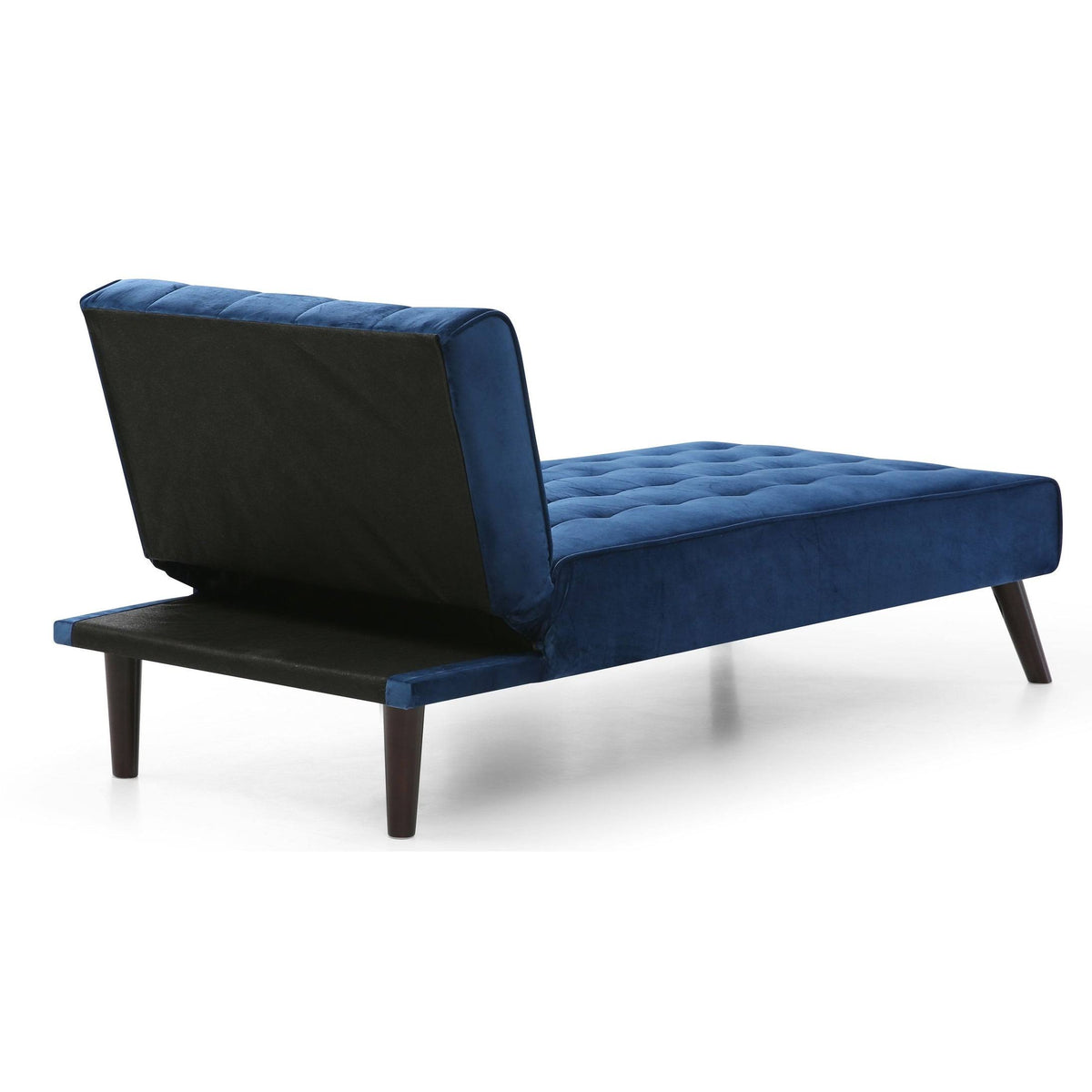 Pink Velvet Chaise Bed K657295