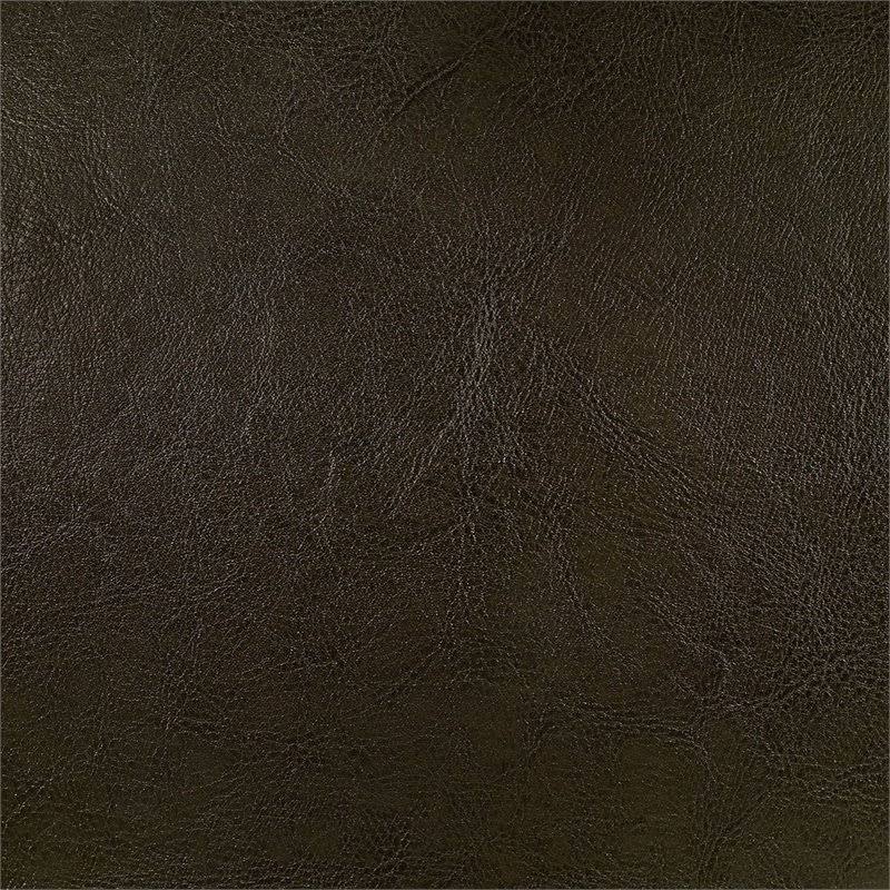 Faux Leather Tufted King California King Headboard in Brown J55842