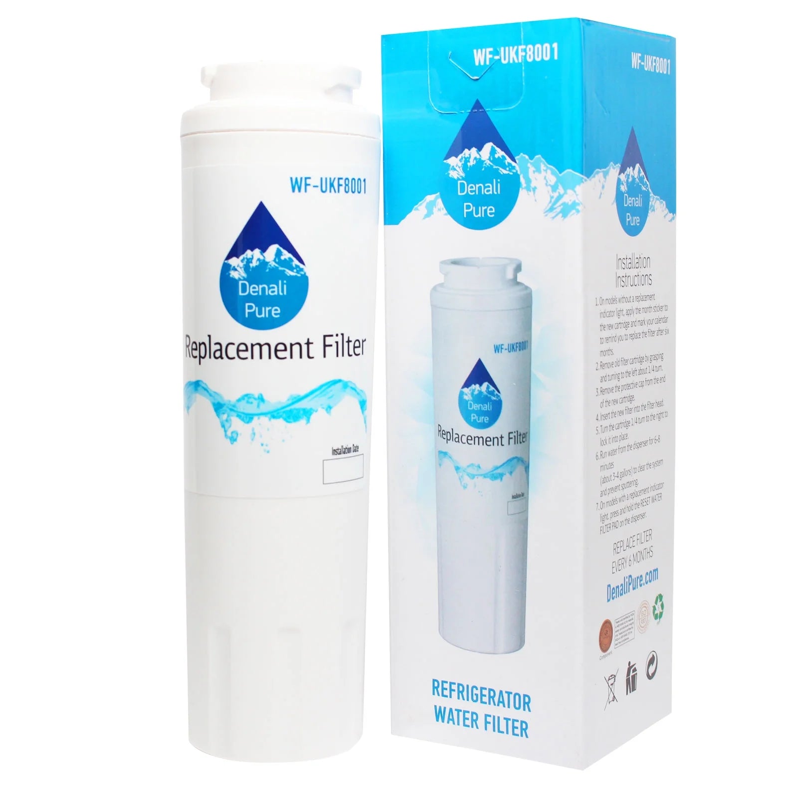 5-Pack Refrigerator Water Filter Cartridge N2711