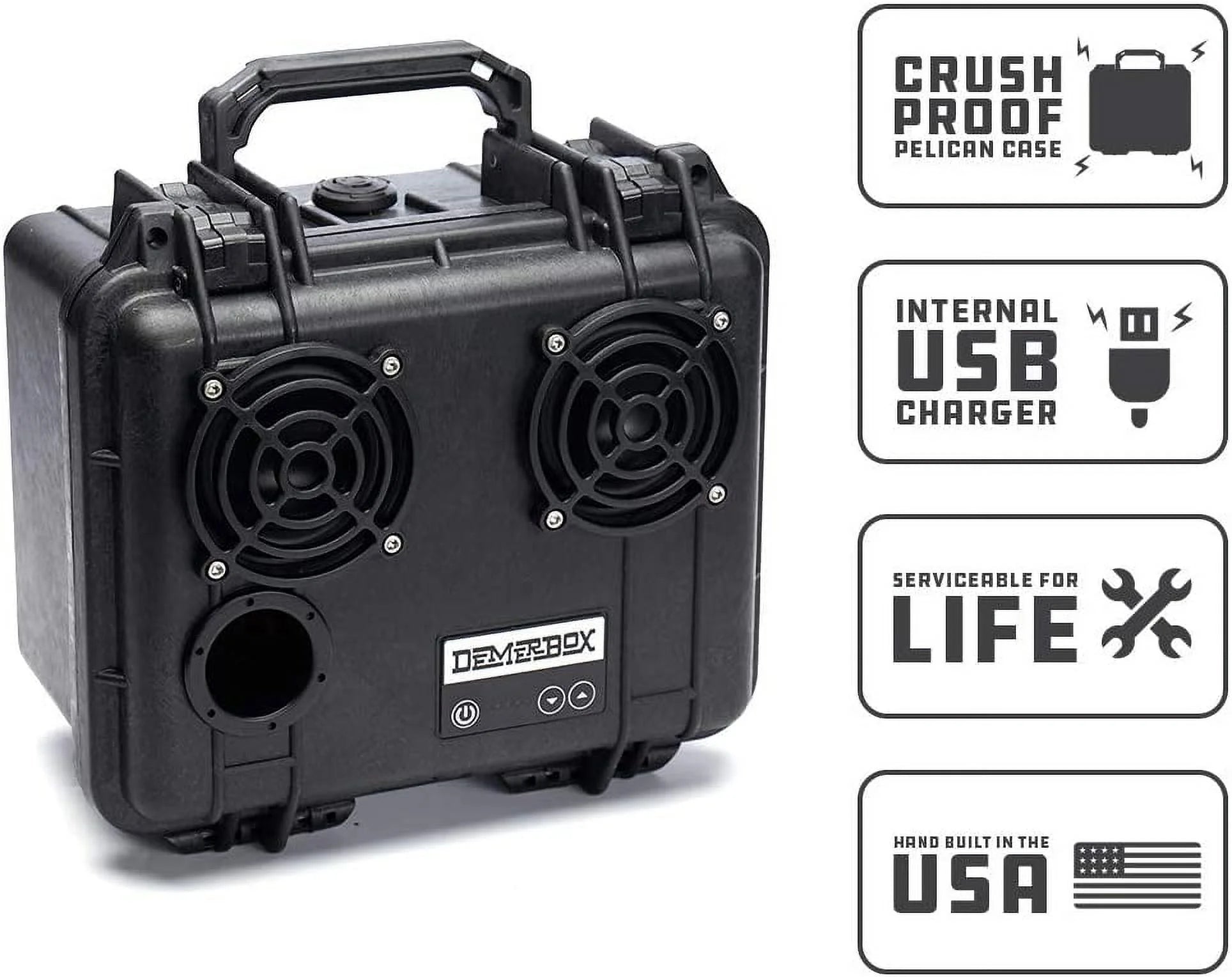Waterproof Rugged Outdoor Bluetooth Speaker with Dry Box and USB Charging N4153