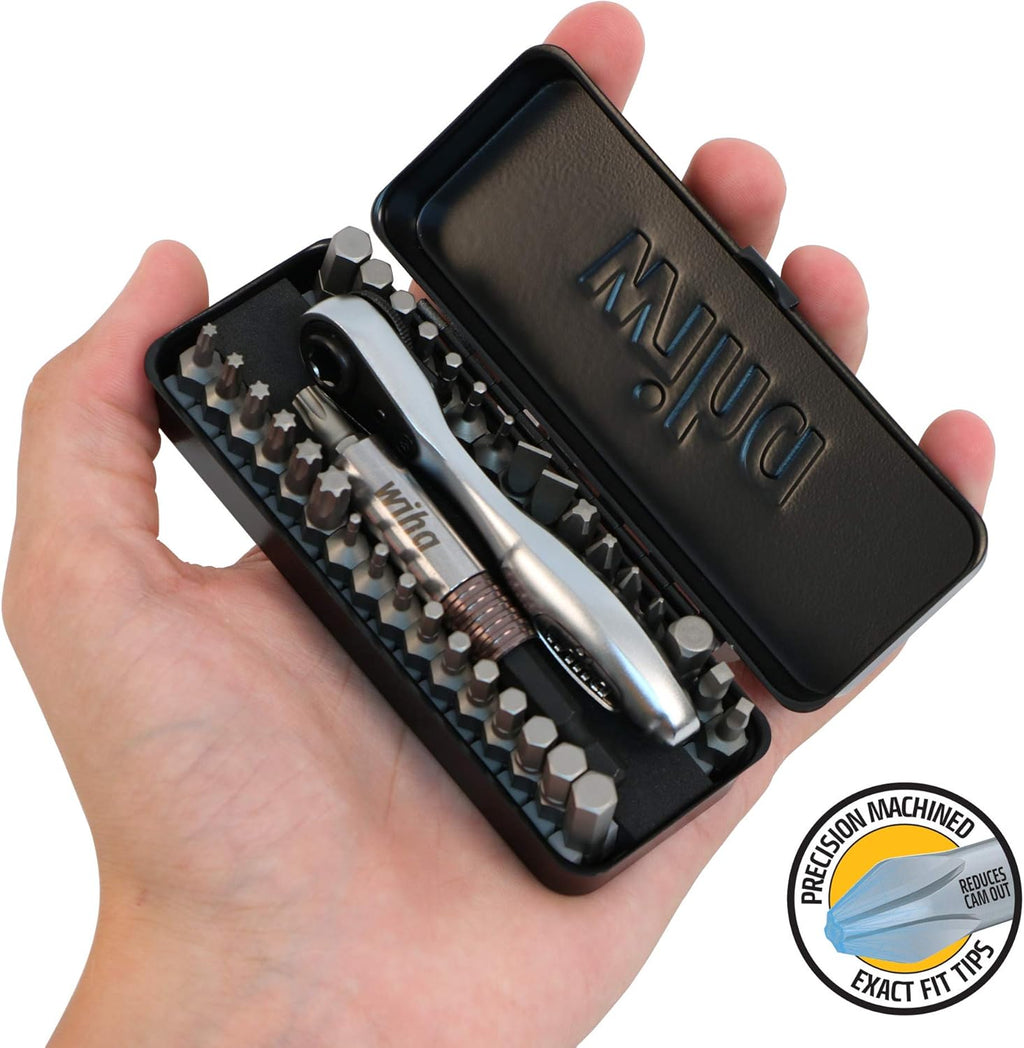 35 Piece Bit Ratchet Compact Storage Box Set B9461