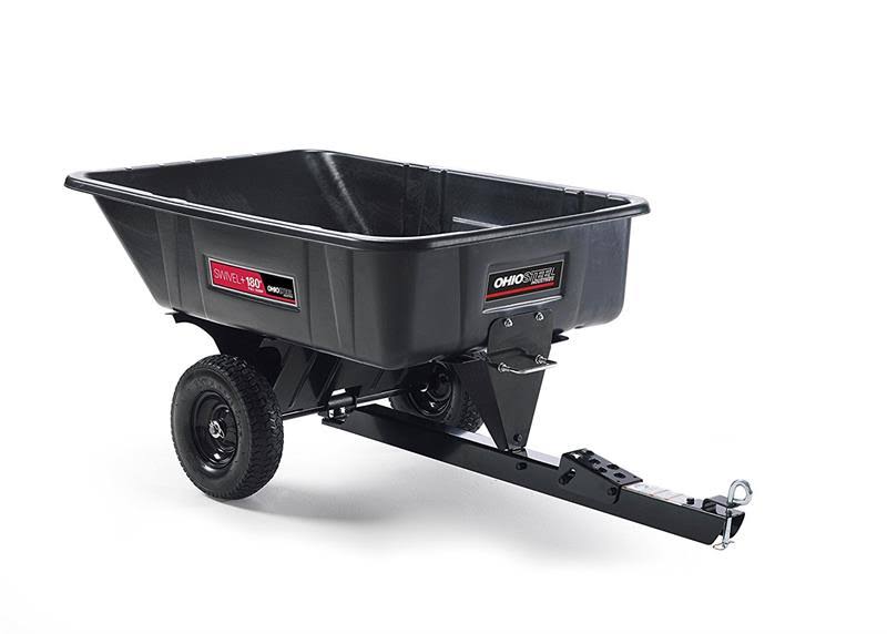 180 Swivel Dump Cart, 10 CU.FT O417961