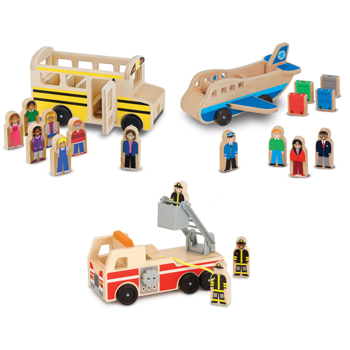 Wooden Transportation Sets Z378