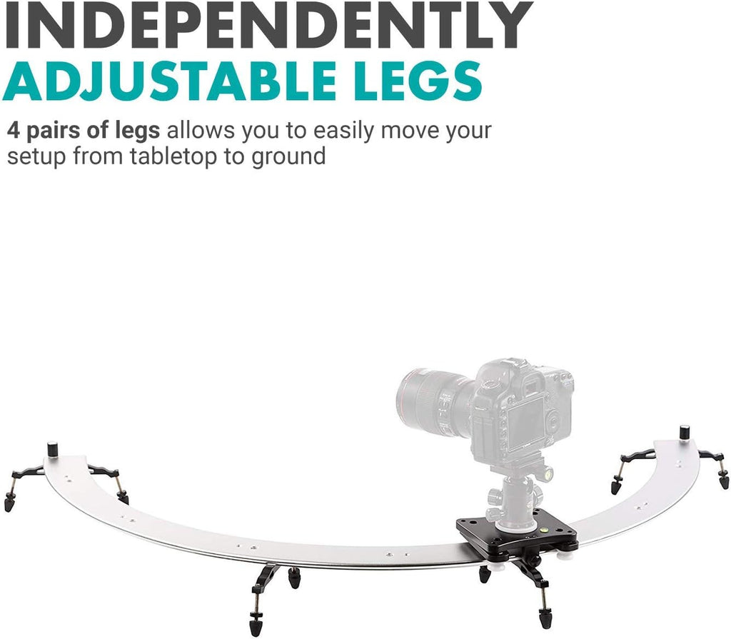 Panoramic 180° Circular Camera Sliding Track System with Roller Bearing Sliding Platform S316758