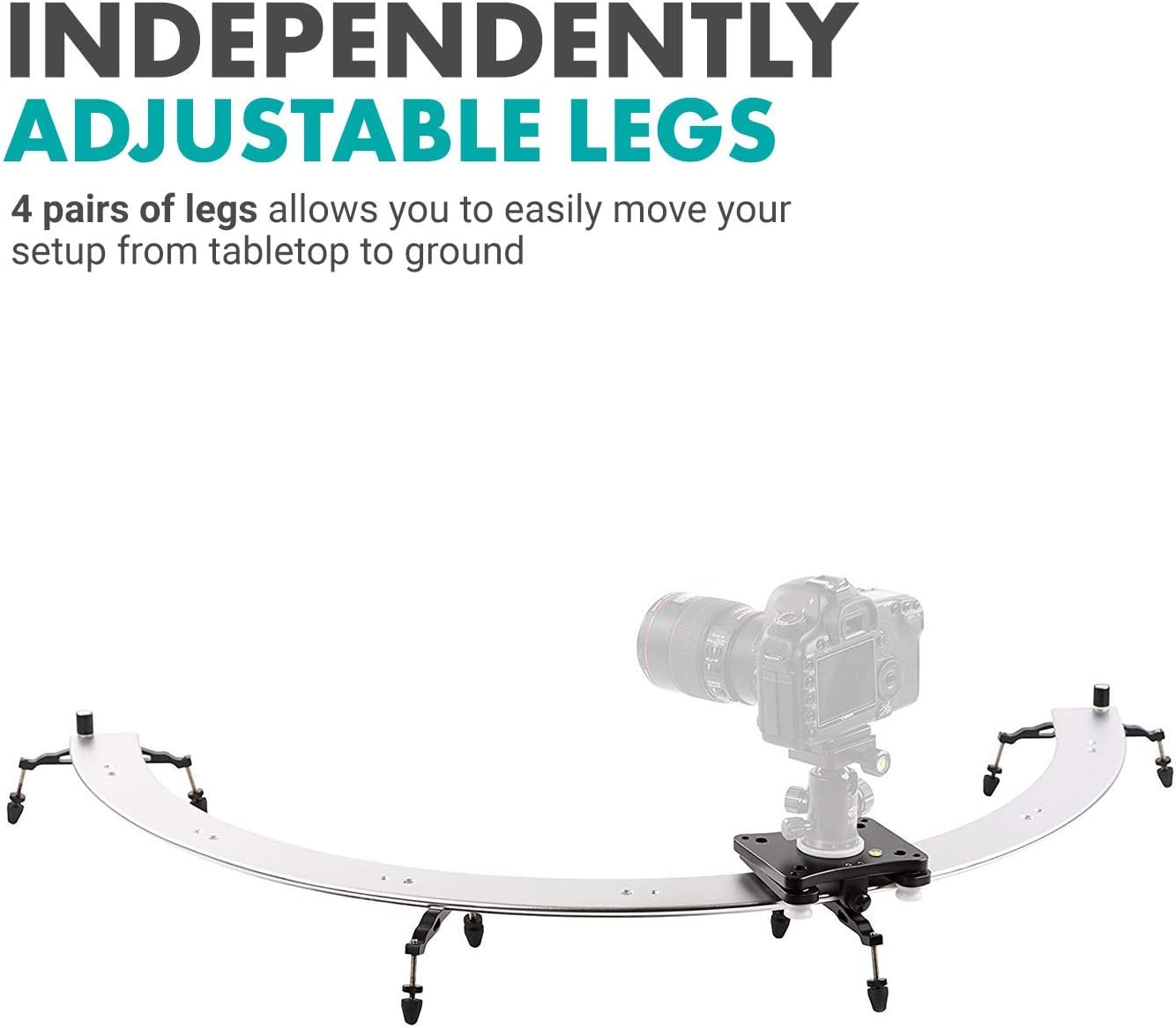 Panoramic 180° Circular Camera Sliding Track System with Roller Bearing Sliding Platform S316758