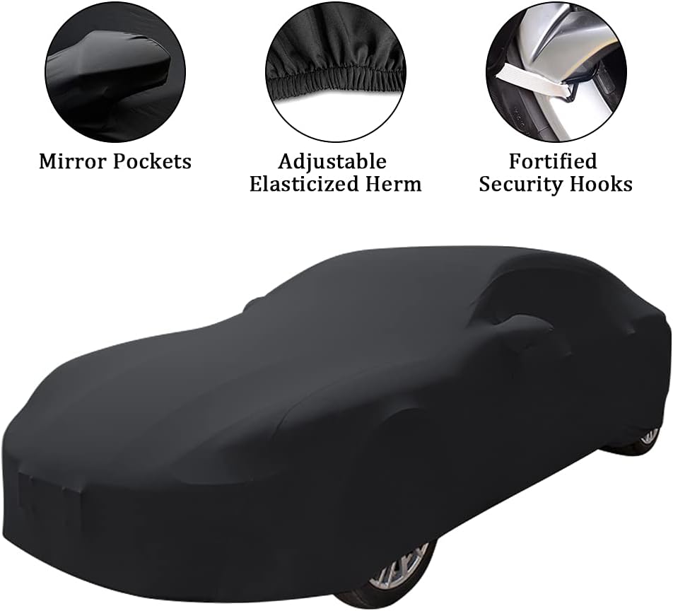 Black Velvet Indoor Car Cover G185391