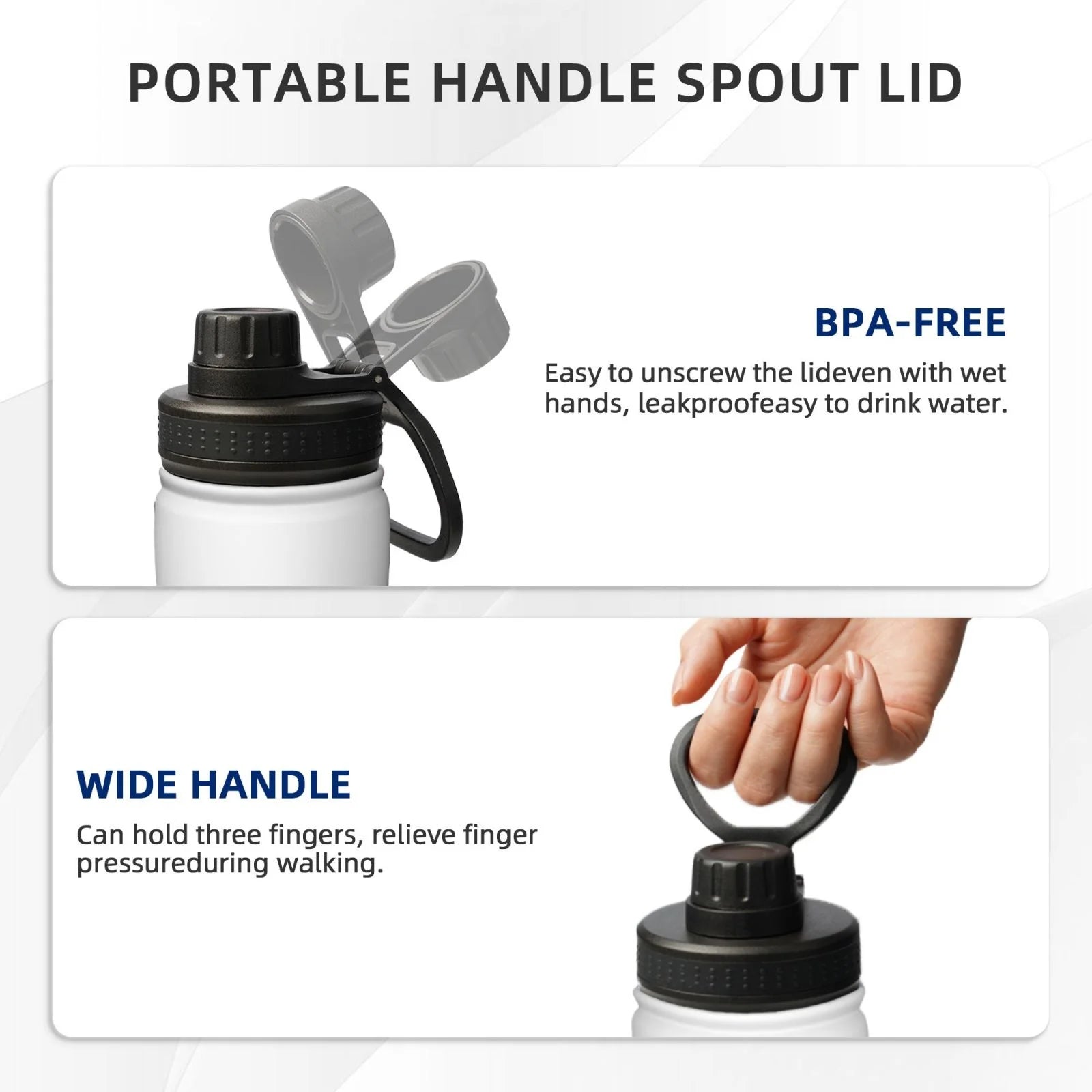Insulated Stainless Steel Water Bottle 18OZ H745