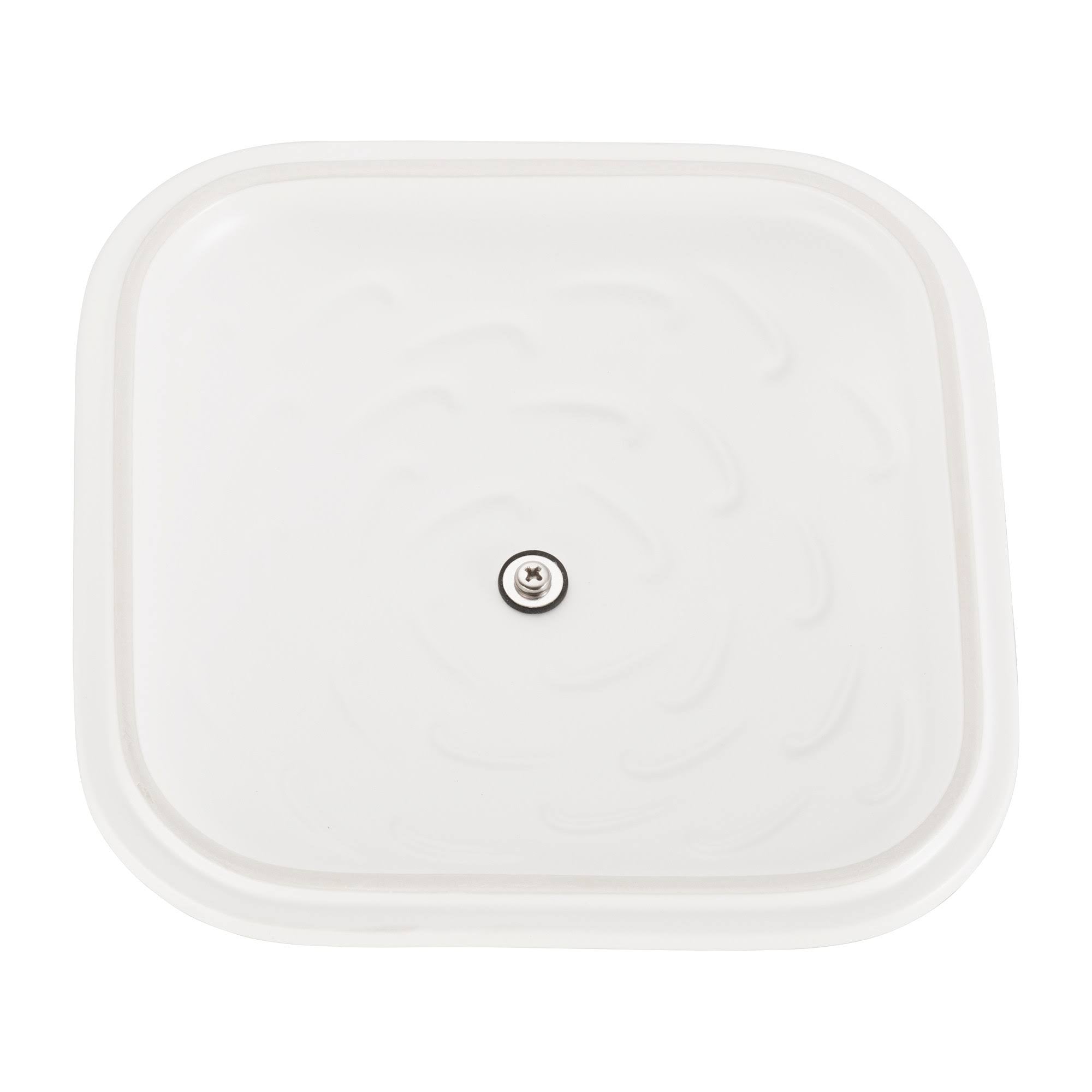 Matte White Square Covered Baking Dish M5288