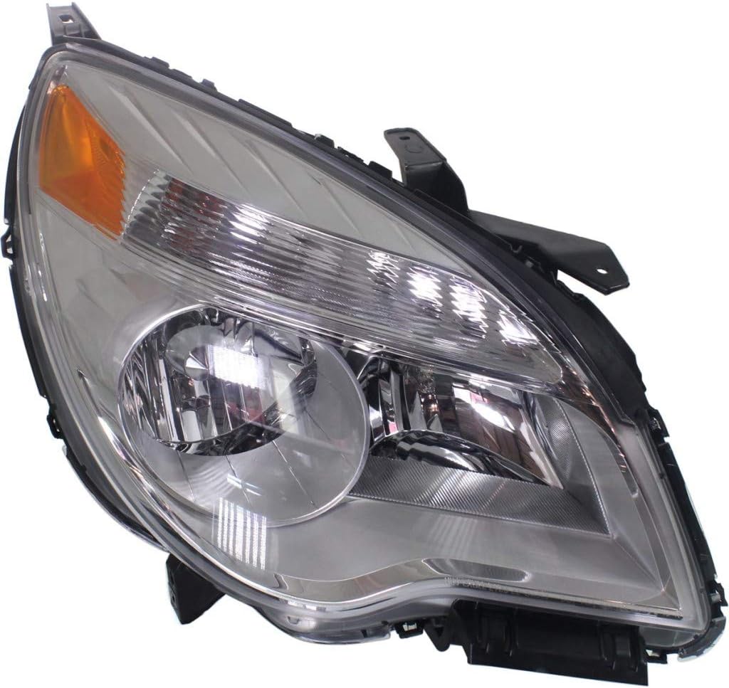 Passenger Side Headlight for Chevy Equinox 2010-2015 Y4125
