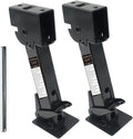 Pair of Trailer Stabilizer Jacks Telescoping RV Camper Accessories 450kg (1000 Lbs) Capacity Each Pack of 2 N952595